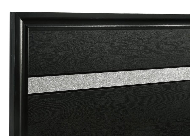 Miranda 4-piece Queen Bedroom Set Black-zoom-