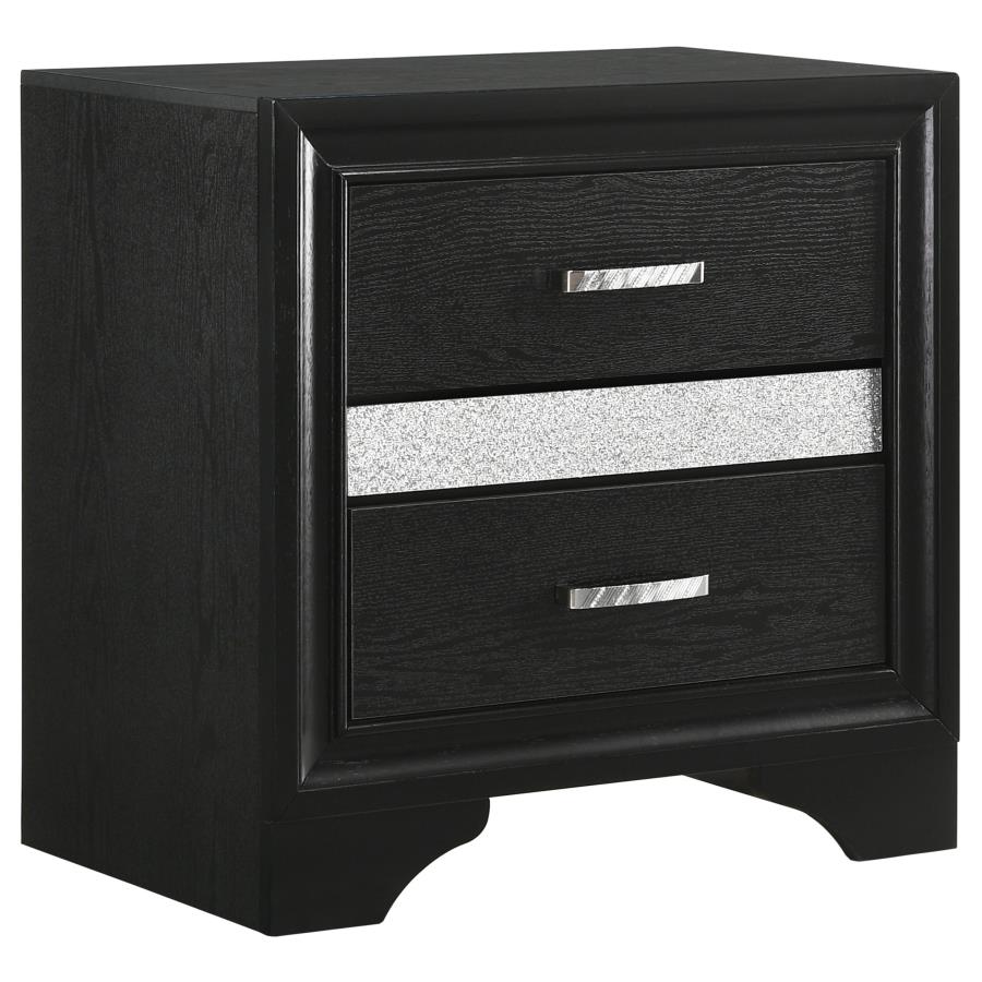 Miranda 5-piece Queen Bedroom Set Black-zoom-5