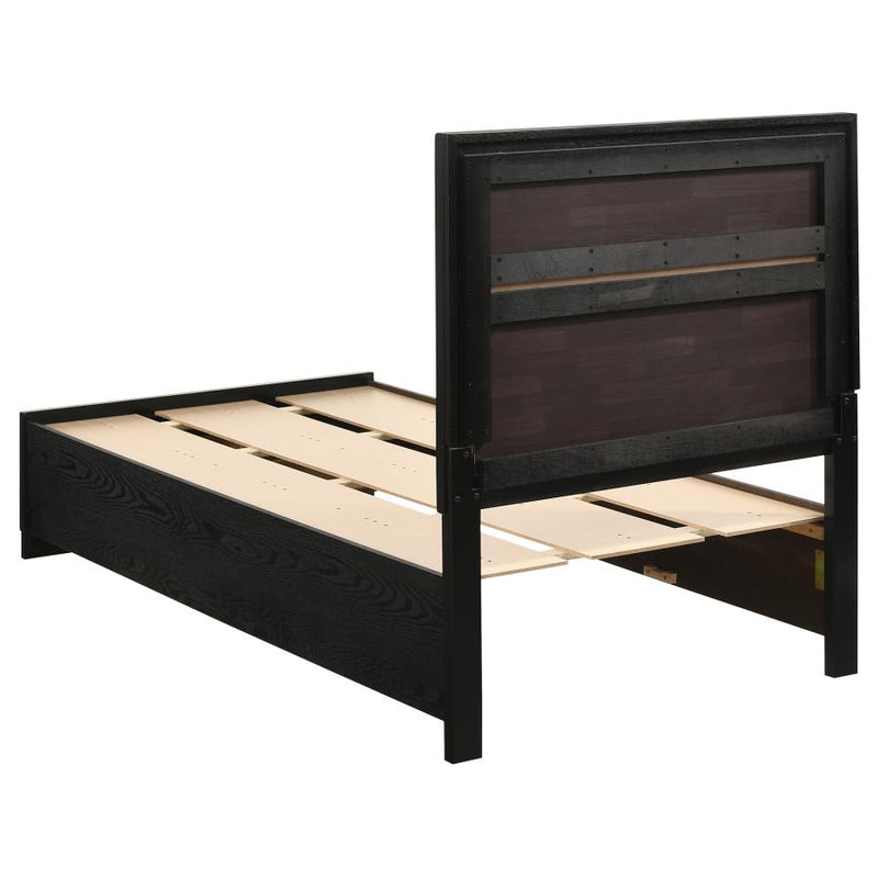 Miranda 4-piece Twin Bedroom Set Black-zoom-
