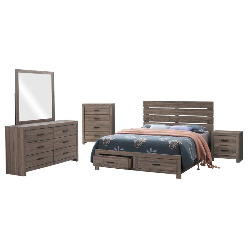 Brantford 5-piece Queen Bedroom Set Barrel Oak-zoom-