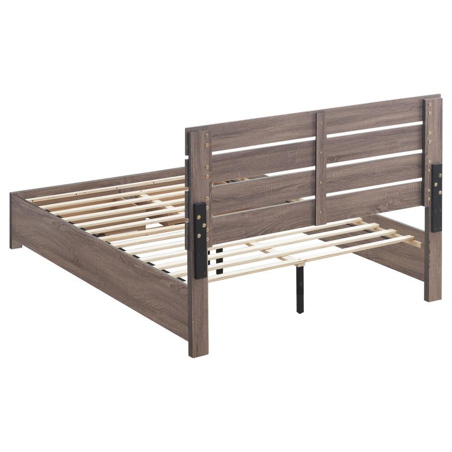 Brantford 5-piece Queen Bedroom Set Barrel Oak-4