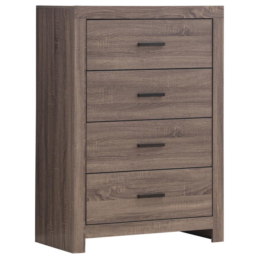 Brantford 5-piece Queen Bedroom Set Barrel Oak-11