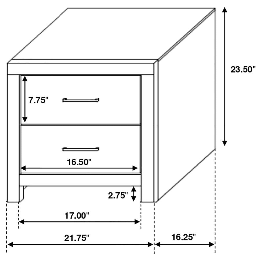 Brantford 5-piece Queen Bedroom Set Barrel Oak-17