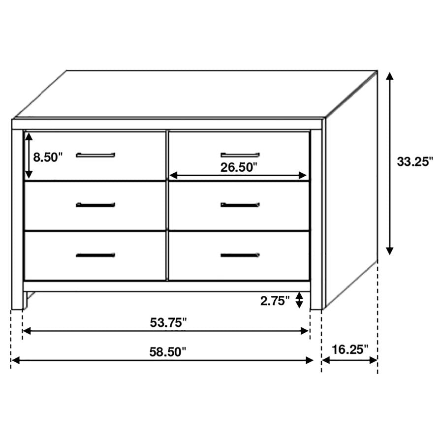 Brantford 5-piece Queen Bedroom Set Barrel Oak-18