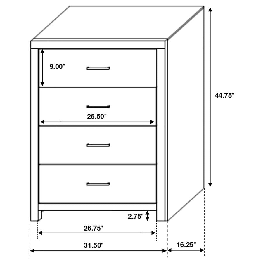 Brantford 5-piece Queen Bedroom Set Barrel Oak-20