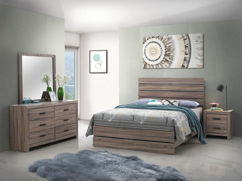 Brantford 4-piece Eastern King Bedroom Set Barrel Oak-zoom-