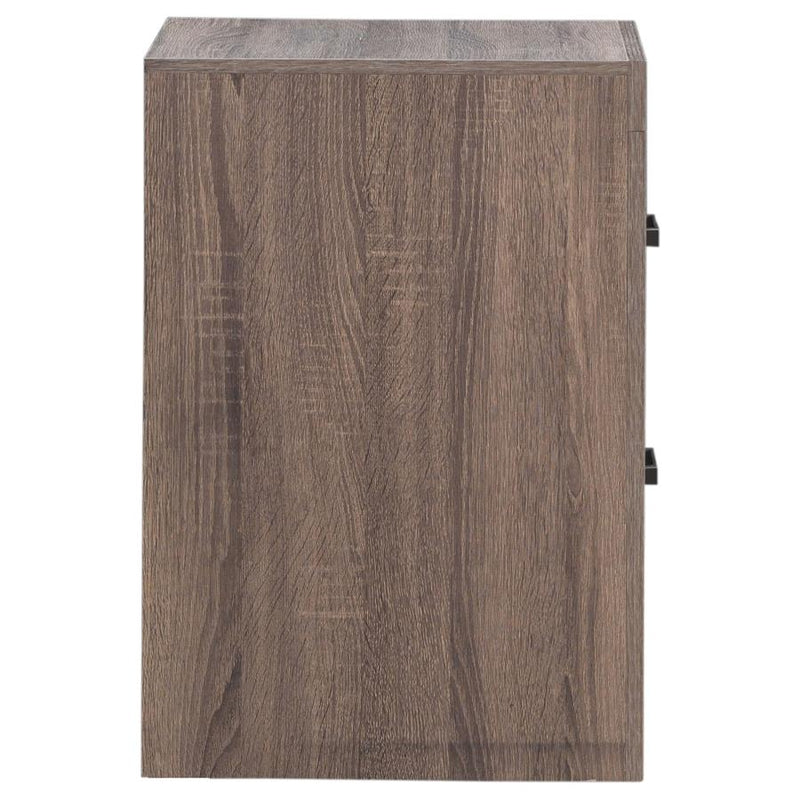 Brantford 2-drawer Nightstand Barrel Oak-zoom-