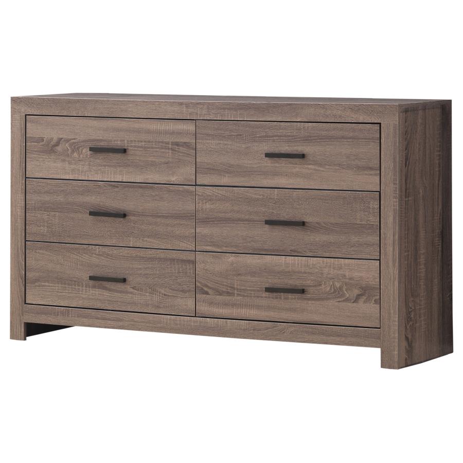 Brantford 6-drawer Dresser Barrel Oak-zoom-4