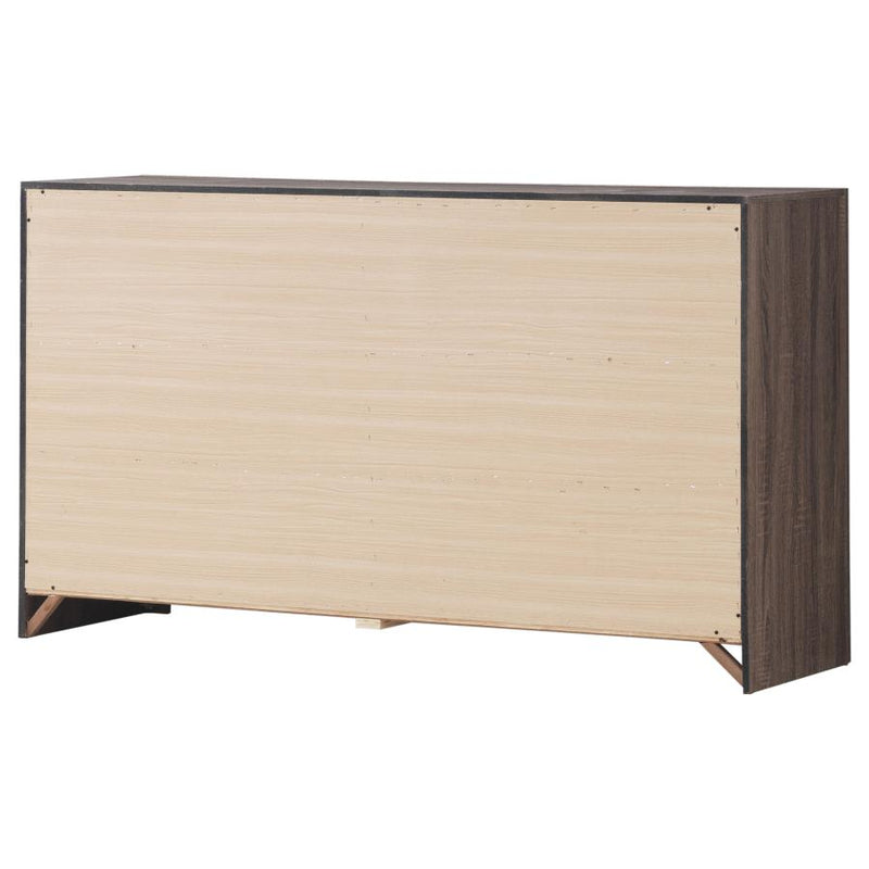 Brantford 6-drawer Dresser Barrel Oak-zoom-