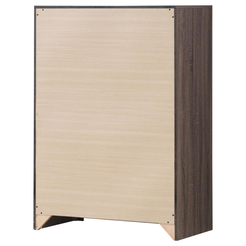 Brantford 4-drawer Bedroom Chest Barrel Oak-zoom-