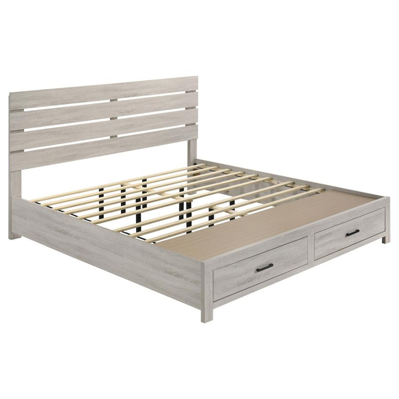 Brantford 4-piece Eastern King Bedroom Set Coastal White-zoom-