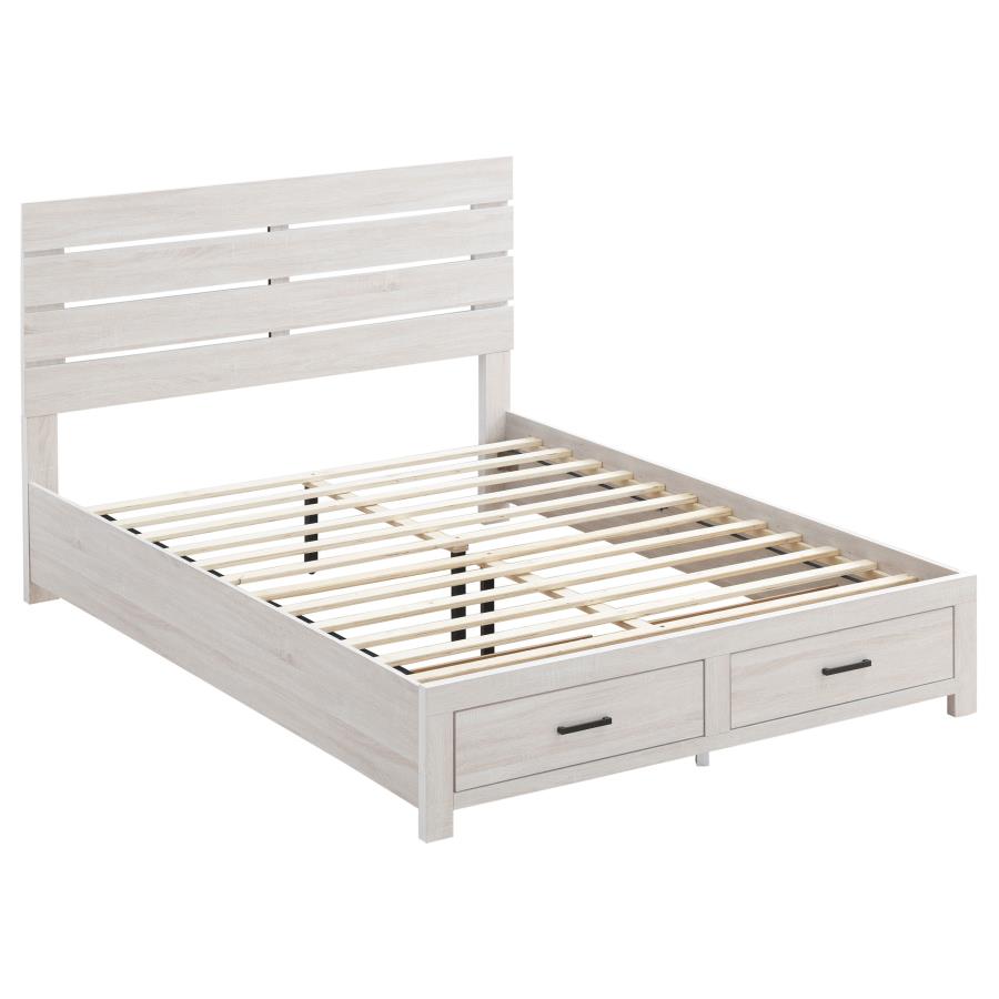 Brantford 4-piece Queen Bedroom Set Coastal White-3