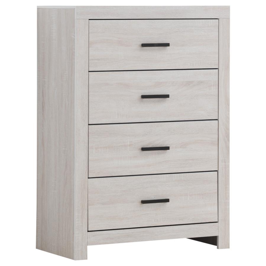 Brantford 5-piece Eastern King Bedroom Set Coastal White-zoom-11