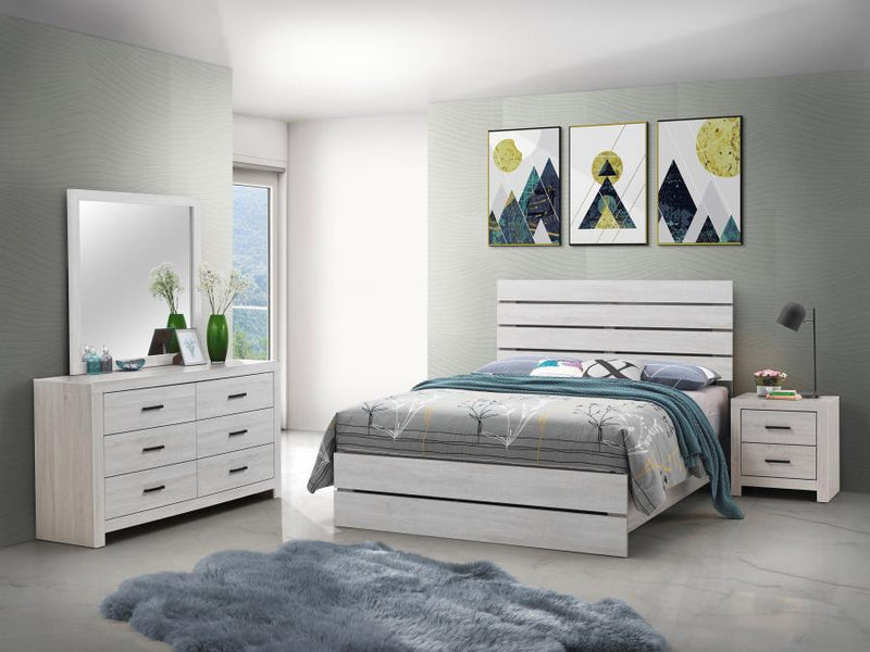 Brantford 4-piece Queen Bedroom Set Coastal White-zoom-