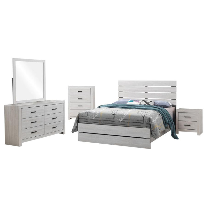 Brantford 5-piece Queen Bedroom Set Coastal White-zoom-