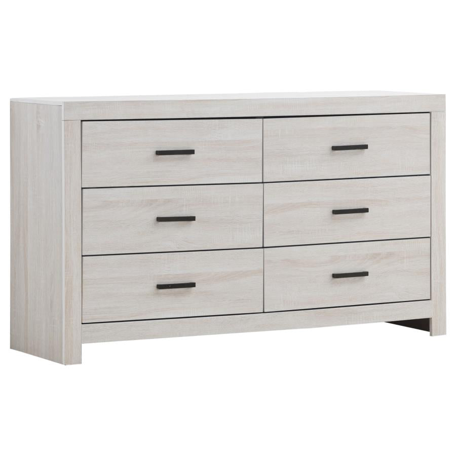 Brantford 5-piece Queen Bedroom Set Coastal White-zoom-7