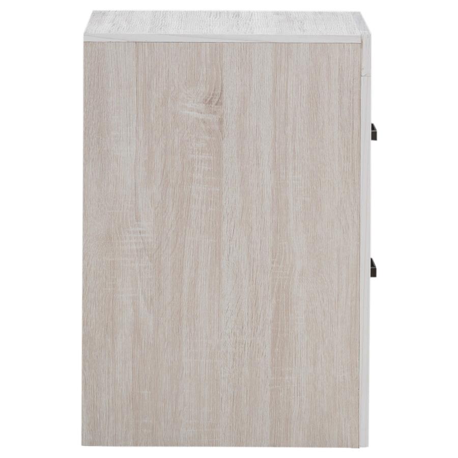 Brantford 2-drawer Nightstand Coastal White-zoom-9