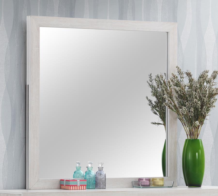 Brantford Dresser Mirror Coastal White-zoom-2