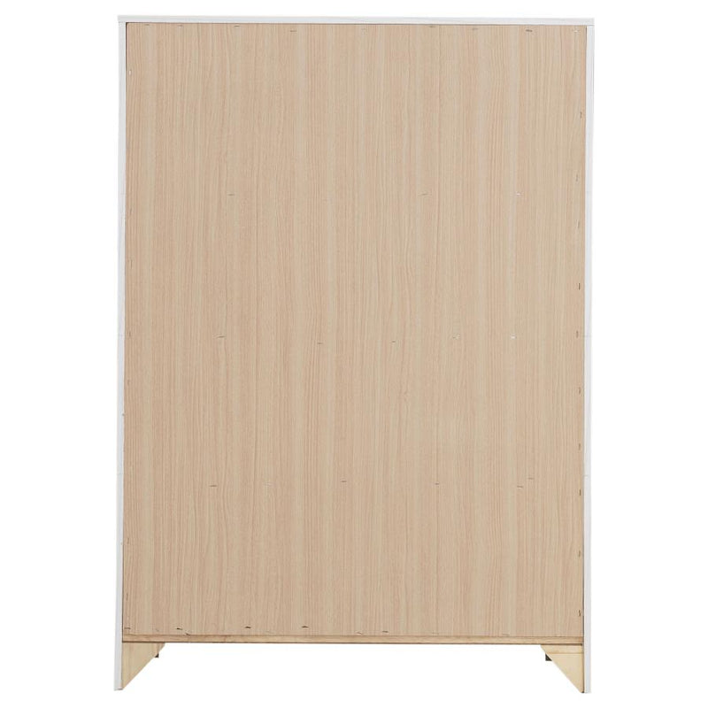 Brantford 4-drawer Bedroom Chest Coastal White-zoom-