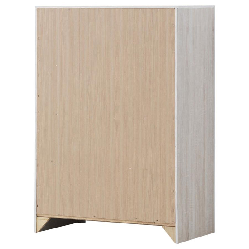 Brantford 4-drawer Bedroom Chest Coastal White-zoom-