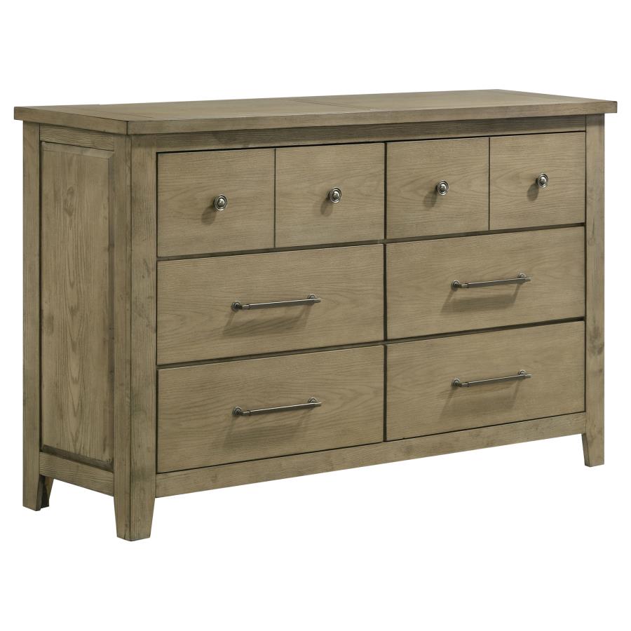 Hazlewood 4-piece Eastern King Bedroom Set Vineyard Oak-7