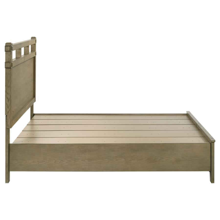 Hazlewood 59-inch Queen Panel Storage Bed Vineyard Oak-zoom-6