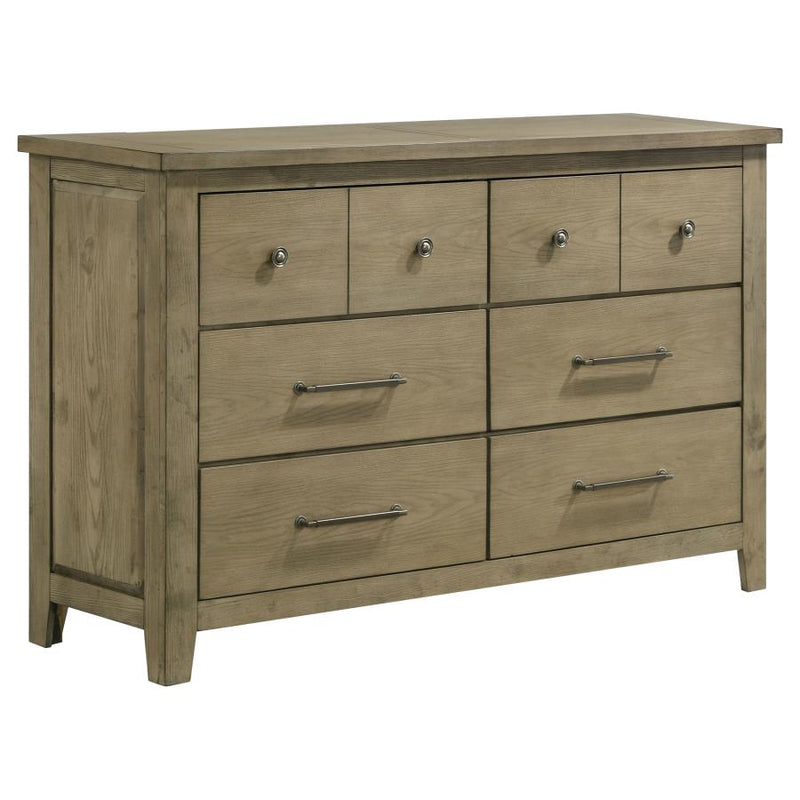Hazlewood 5-piece Eastern King Bedroom Set Vineyard Oak-zoom-