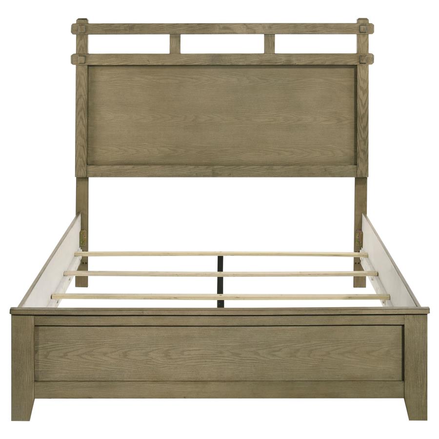 Hazlewood 61-inch Queen Panel Bed Vineyard Oak-4