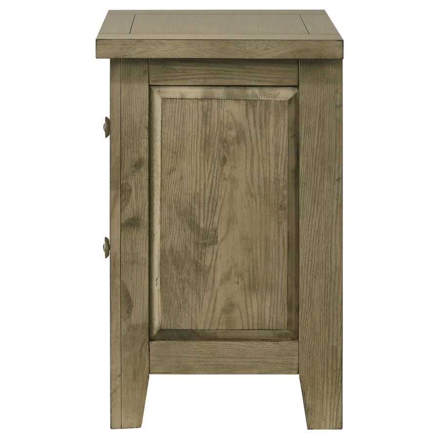 Hazlewood 2-drawer Nightstand Bedside Table Vineyard Oak-5