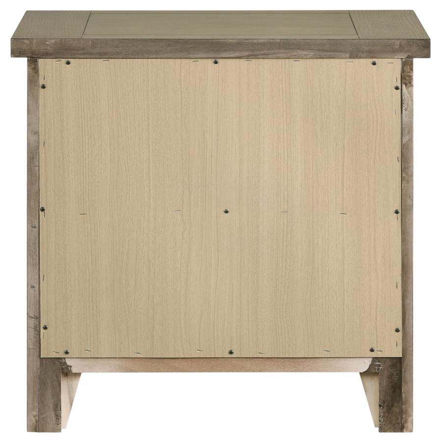 Hazlewood 2-drawer Nightstand Bedside Table Vineyard Oak-7