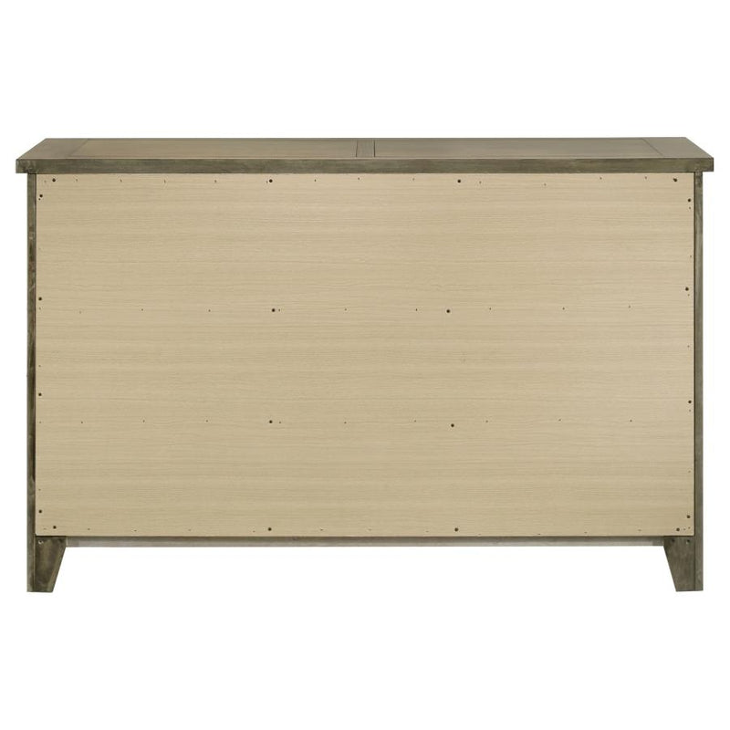 Hazlewood 6-drawer Bedroom Dresser Cabinet Vineyard Oak-zoom-