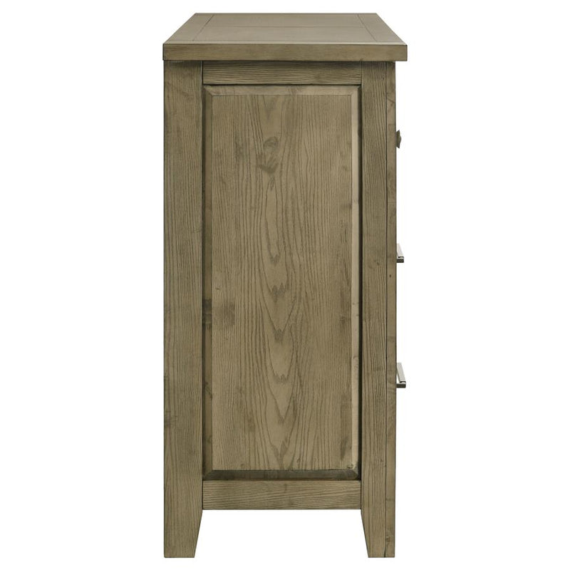 Hazlewood 6-drawer Bedroom Dresser Cabinet Vineyard Oak-zoom-