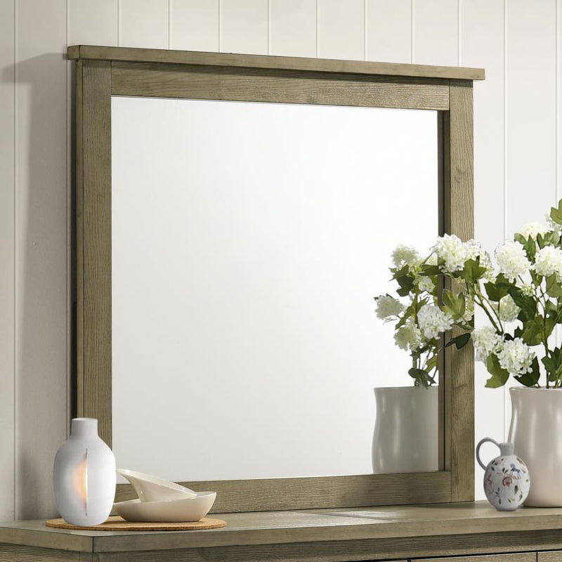 Hazlewood Dresser Mirror Vineyard Oak-zoom-