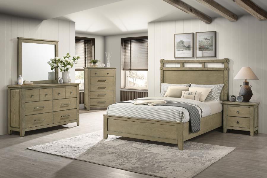 Hazlewood Dresser Mirror Vineyard Oak-6