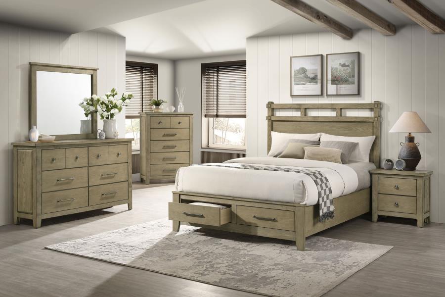 Hazlewood Dresser Mirror Vineyard Oak-zoom-7