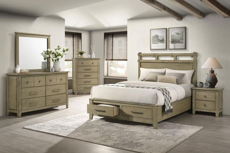 Hazlewood Dresser Mirror Vineyard Oak-zoom-