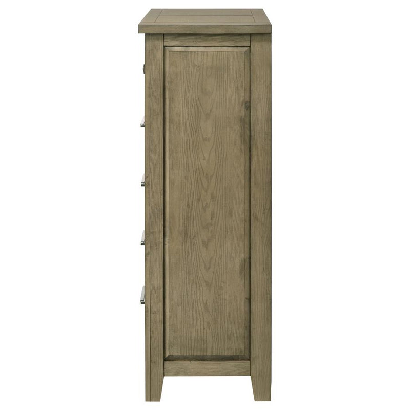 Hazlewood 5-drawer Bedroom Chest of Drawers Vineyard Oak-zoom-