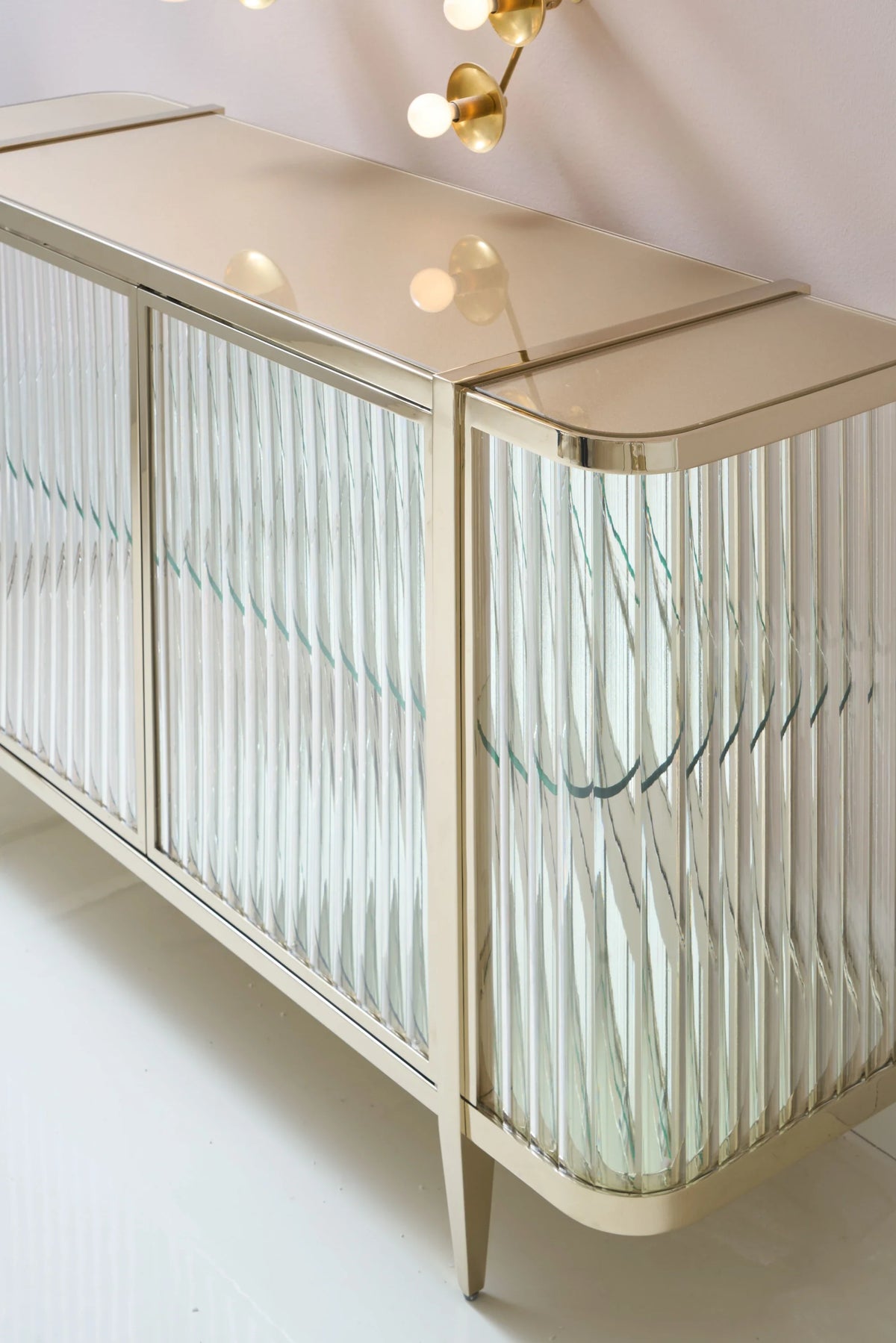 Caracole Stop And Stare Sideboard – back view – Lusso Furniture Miami