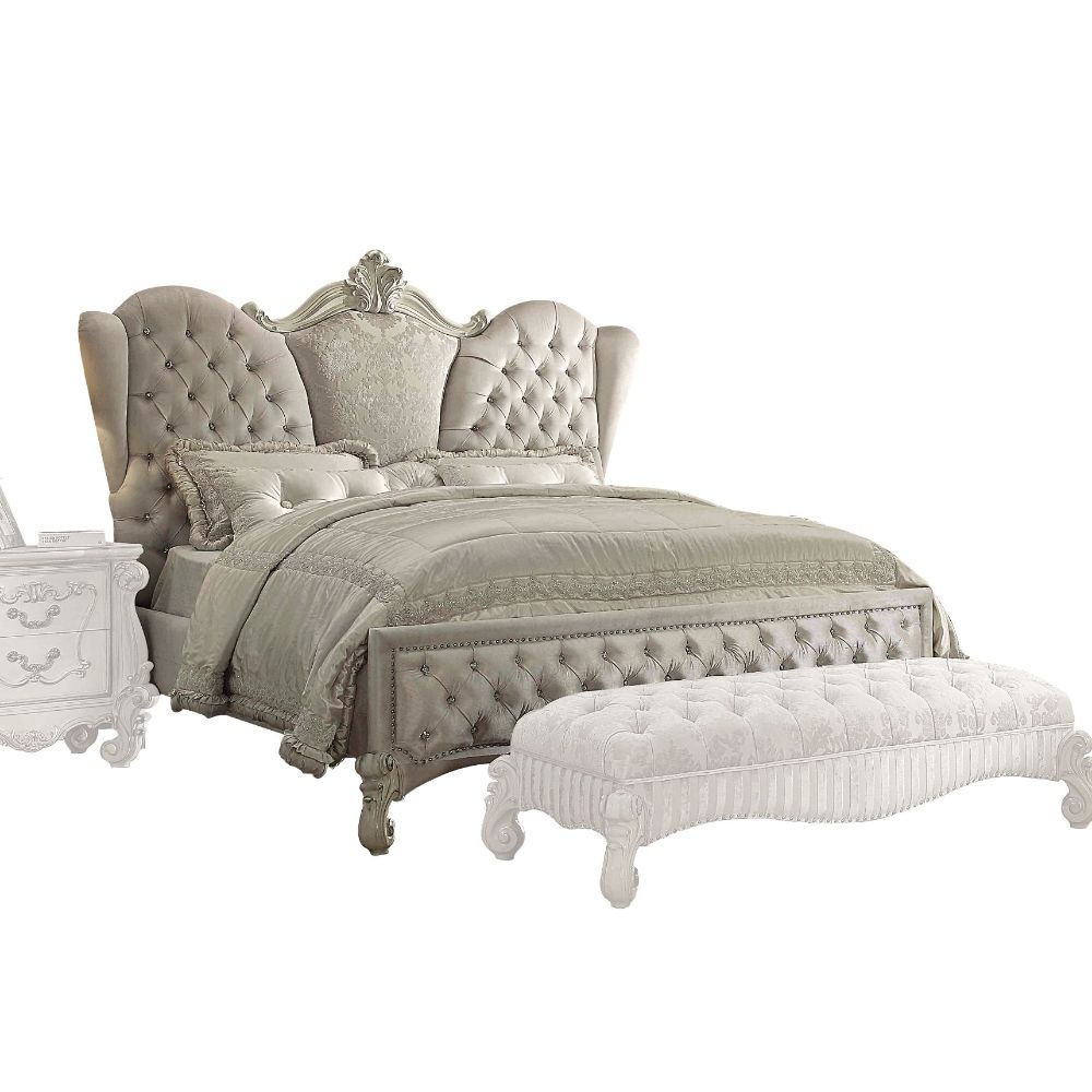 ACME Versailles Bed – close-up – Lusso Furniture Miami