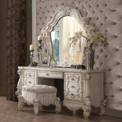 ACME Versailles Vanity Desk – angle view – Lusso Furniture Miami