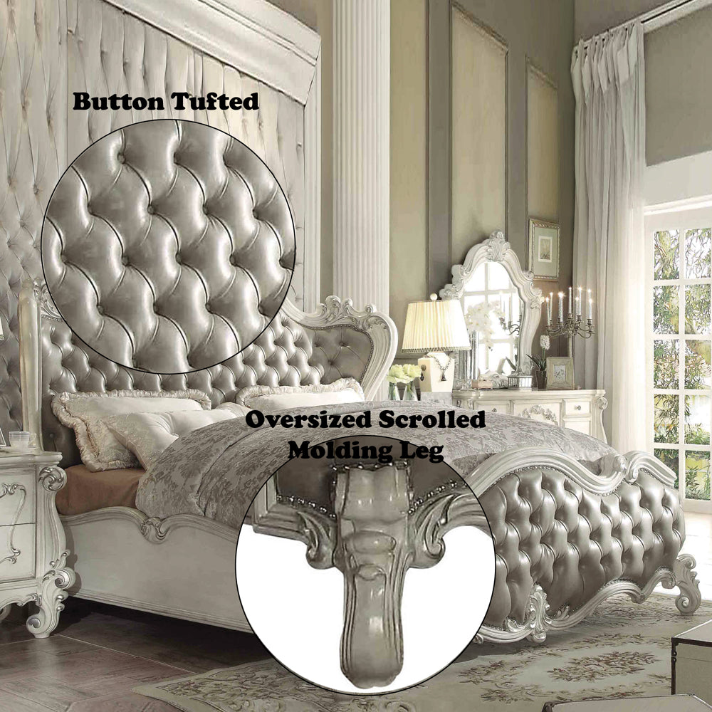 ACME Versailles Bed – view 41 – Lusso Furniture Miami