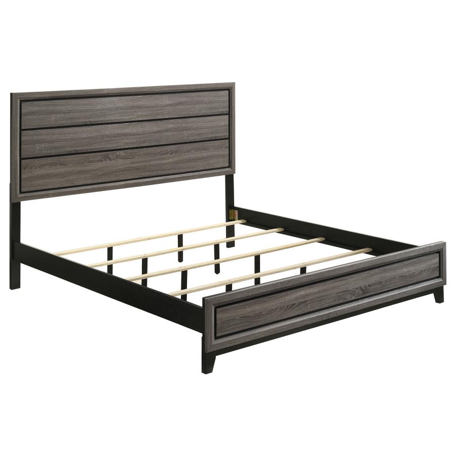 Watson Four-piece Eastern King Bedroom Set Grey Oak-zoom-3