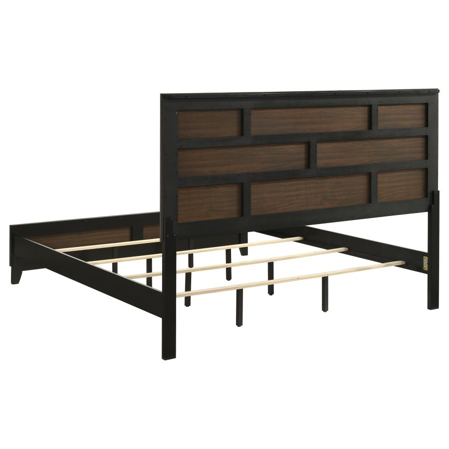 Watson Four-piece Eastern King Bedroom Set Grey Oak-4