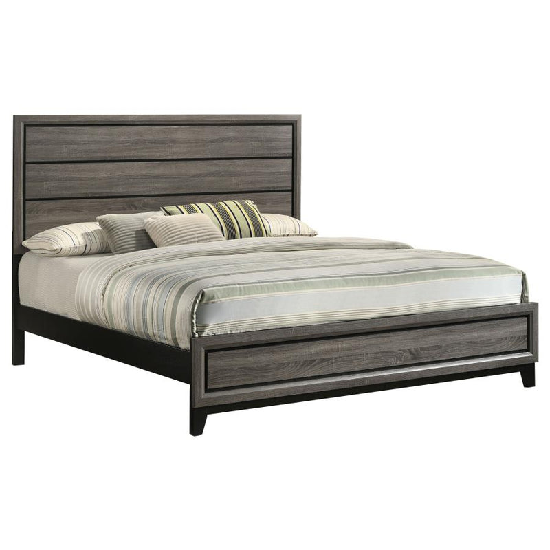 Watson Wood Eastern King Panel Bed Grey Oak-zoom-