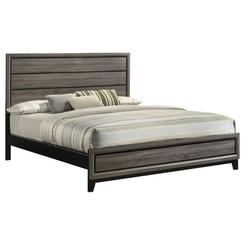 Watson Wood California King Panel Bed Grey Oak-zoom-