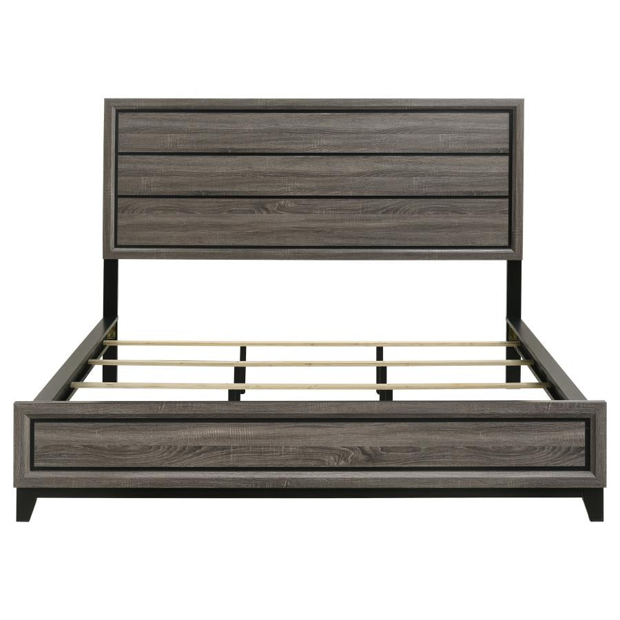 Watson Wood California King Panel Bed Grey Oak-zoom-4