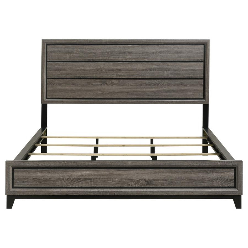 Watson Wood California King Panel Bed Grey Oak-zoom-