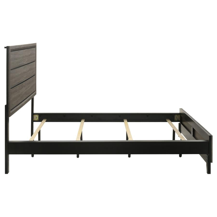 Watson Wood California King Panel Bed Grey Oak-6