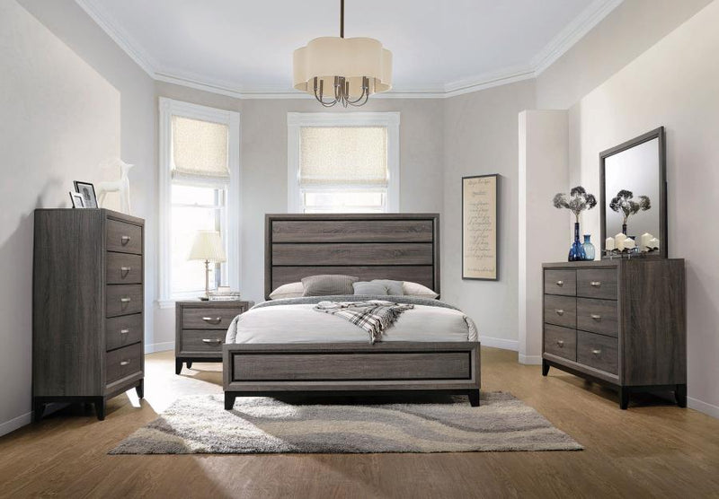 Watson Wood California King Panel Bed Grey Oak-zoom-