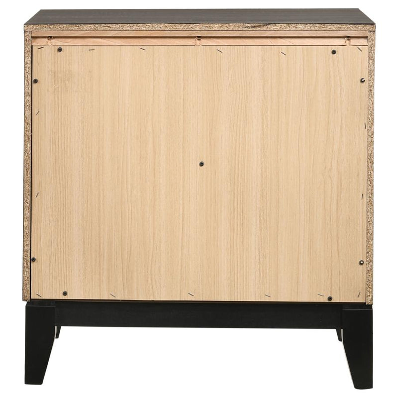 Watson 2-drawer Nightstand Grey Oak-zoom-